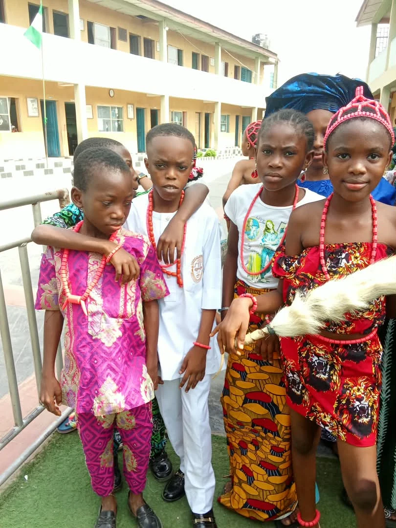 Colourful outfits and school memories