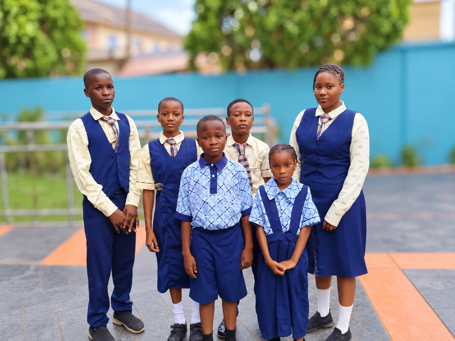 Primary and secondary pupils together at Living Spring